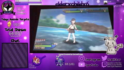 Pokemon - Shiny Hunting | Hyrule Warriors Challenge COMPLETED - !hwc / !targets / !hwcdex | Interactive Stream