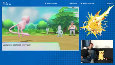 LONGPLAY! Use "!gopokemon [username]" to attack others in chat during our PKMN adventure! ~ [ENG/SWE]