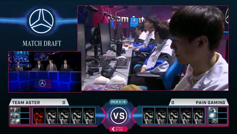 RERUN: paiN vs. Aster - Game 1 - LB r2 - Day 5 - ESL One Hamburg 2018