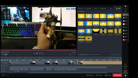 건프라 영상 편집 하면서... 오늘 음주 후 방송
1부 로스트 아크 친구 쩔 해주기
