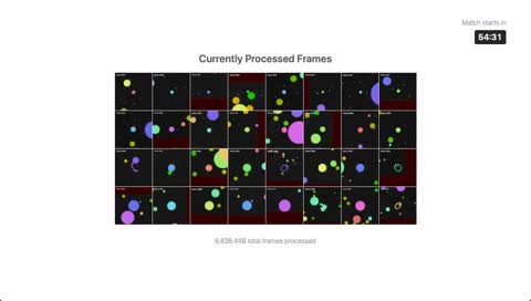 Training AI bot to play browser game cell.sh/agar.io