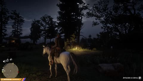 Le loin ouest à cheval