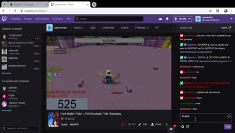 Dark Matter Pets! 🐾 Pet Simulator Pets Giveaway
