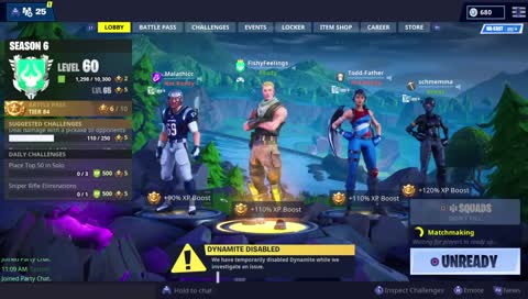Fortnite in the morning