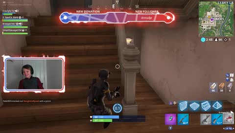 Fortnite with the crew