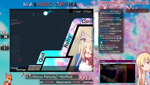 Moans & More ~ ♥ [Room Temperature: 9°C | 48.2°F]