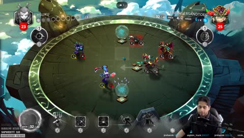 Day 1212 / Duelyst / Viewer Deck Tweaking to S-Rank!