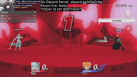 TODAY IS MY BIRTHDAY!
Streaming until I'm tired.
Corrin Main. For Glory and Viewer/Sub Battles.
Subs get to skip the line (once per stream)!