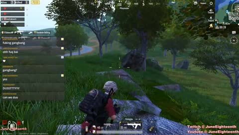 Test Stream || PUBG Mobile || Live YT @ JuneEighteenth