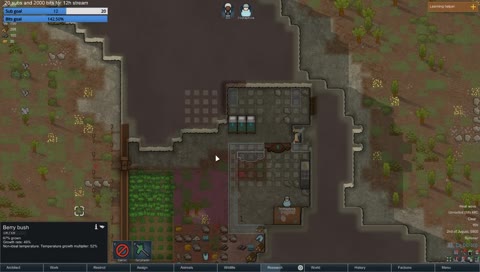 Starting with Rimworld. Might be some TLD later.