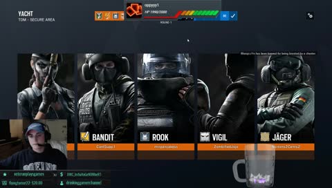 Military Streamer! Playin some Rainbow 6 Siege. New EMOTES! 