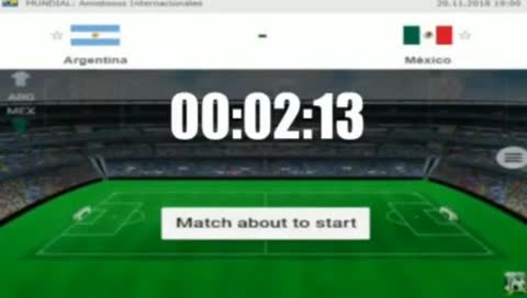 Argentina vs Mexico Live International Friendly 2018