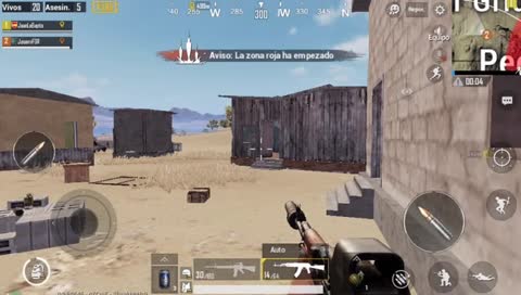 Partiditas de PUBG MOBILE probando nueva actualisacion