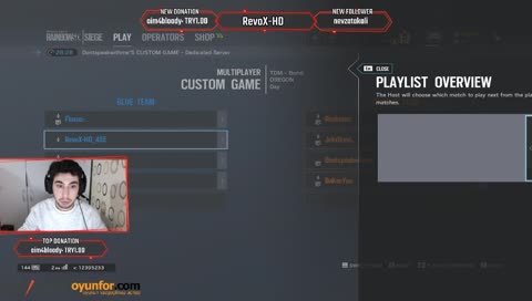 [R6TR/EU] FACEIT RANDOM SQUAD/DIAMOND-1.6 KDA-205 Level