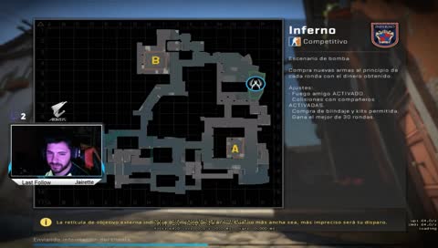 CSGO [ESP] | CAÑITAA ROAD TO 100 FOLLOWS #TeamNvidia