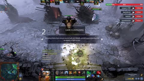 1 v 9 Techies - Just a few games....