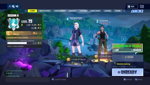 PS4 FNPL Scrims With Excit3 Clan // Fortnite BR