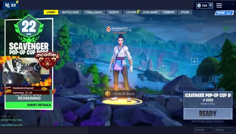 Scav Duo Cup with Kayfunk -> !discord !twitter !youtube