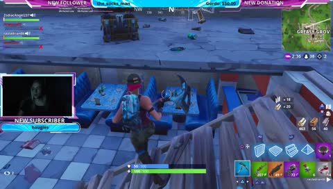 Gamer girl sucks at Fortnite for pity views XD | Loving my new Fortnite socks | Road to 400 followers!!