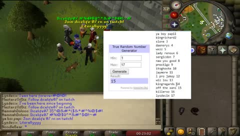 Big 07 Giveaway #Dice Life - !discord