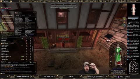 [Free 2 Play] - Shroud of the Avatar - Come hang out with Elryin & Chat to see what we're up to tonight. | !sota | !commands