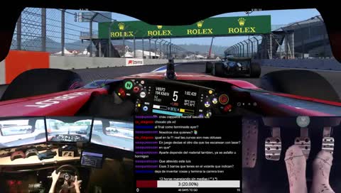 [ENG/SPA] 🏁Fecha 16/21: Russia 🏁 for the glorious motherland (T-cam + feetcam)