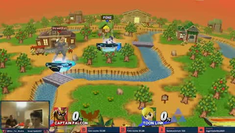 smash bros with the fonz