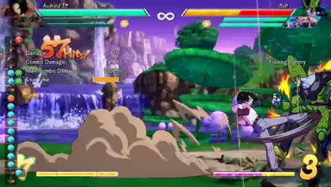 [Pre-patch Living Legend] DBFZ PC - World's best and only Vegeta Blue continues to punish himself by playing Android 17. Rare night stream