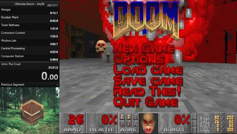 Comfy Doom: Ultimate Doom WR Attempts