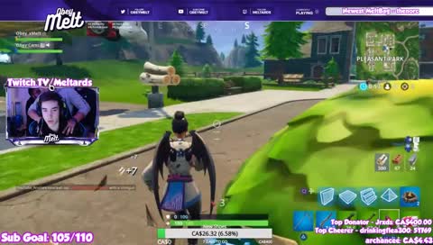 Fortnite Squads Trickshotting #FaZe5 ! w/ @obey_melt