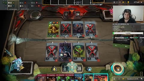 ARTIFOKT abriendo 10 sobrecitos