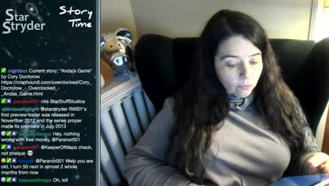 Storytime with Starstryder ~ Anda's Game, by Cory Doctorow