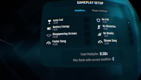 Beat saber gameplay !!