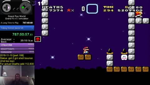 The Grand Poo World Challenge [Part 199-L15P1] - How long will stream last on sketchy wifi? (short)   [ 10 days left to participate: !age ]