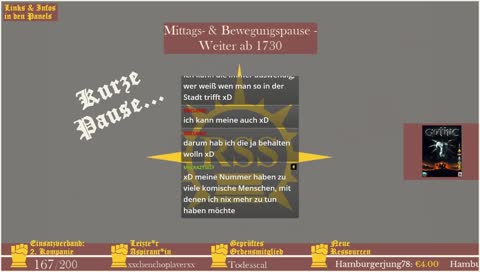 Und es geht weiter mit [Gothic]; ich freu mich!