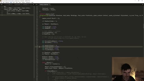 UI Layout language and engine in C++: deep debugging