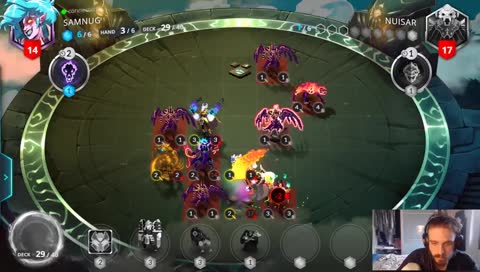 Duelyst ENG stream ! 
Can't get over rank 4, clearly God is punishing me for being an atheist.