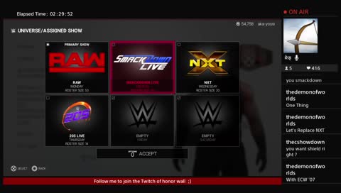 @wwe2k19 Universe mode BAY BAY !