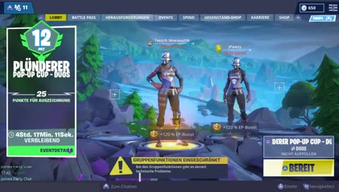 Tournament /w Pawzy !| 1270+ Wins - 20000+ Kills | Fortnite