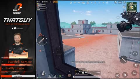 Lights Out!! /// PUBG MOBILE ///Early Wednesday!  /// Donate for the stream! ///