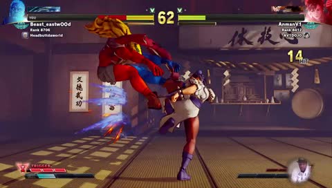 Urien< SFV>Diamond road to grandmaster!