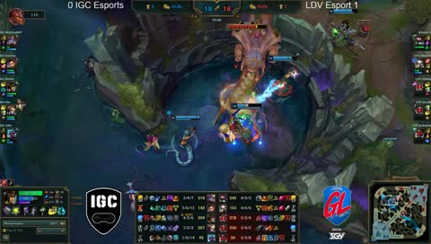IGC Esports vs LDV Esport La Grosse Ligue Baron IDF