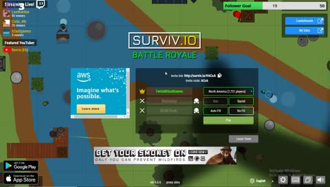 Surviv.io Try harding lol