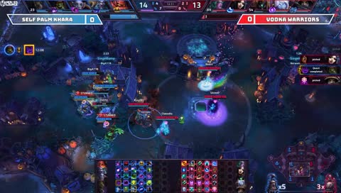 Heroes Lounge | EU Season 8 | Self Palm Khara vs Vodka Warriors [Div 5]