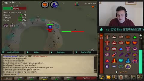 Zulrah and Drinking Games