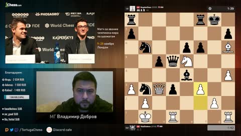Wednesday Night with GM Tortuga on chess.com!