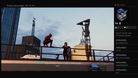 Spiderman PS4 haha yes