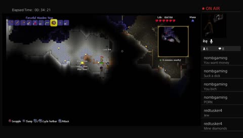 Terraria part 2/newworld/ with teddy and aiden