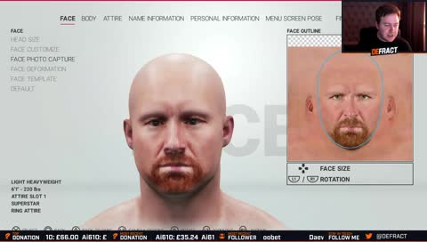 Defract's CAW Stream - Creating Big Sweaty Men!