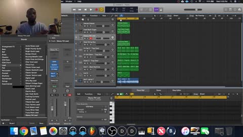 super producer Saint O.X making beats 